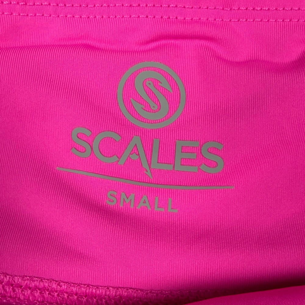 Scales Tiered Ruffle Performance Skort Hot Pink S Pickleball Tennis Golf Skirt - Picture 11 of 14
